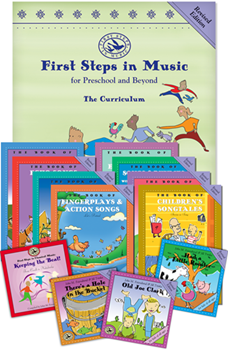 First Steps In Music: For Preschool And by Feierabend John for Text w/ Audio (Bk/4-cd/8-book Bundl)
