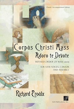 Corpus Christi Mass - Choral / Accompaniment edition