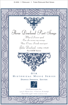 Three Dowland Part Songs