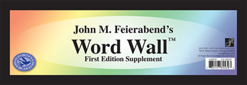 Word Wall, First Edition Supplement