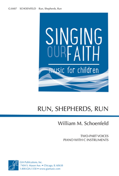 Run Shepherds Run by Schoenfeld William for SA and Piano