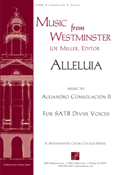 Alleluia by Consolacion II Alejandro for SATB divisi