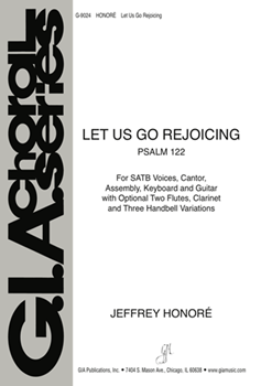 Let Us Go Rejoicing - 2 octave melody line Handbell edition
