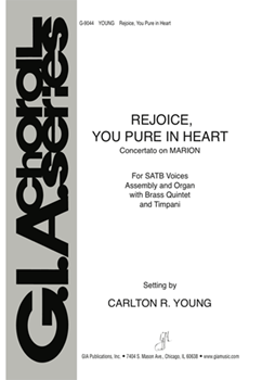 Rejoice, You Pure in Heart