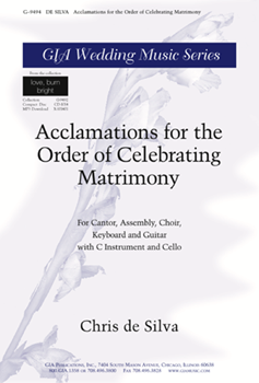 Acclamations for the Order of Celebrating Matrimony