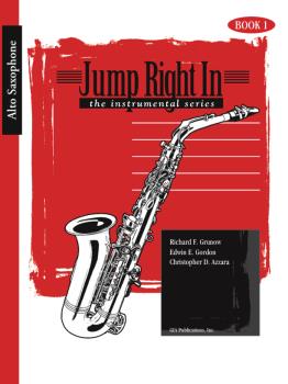 Jump Right In - Alto Sax Book 1 with Audio