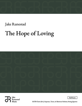 The Hope of Loving - Full Score