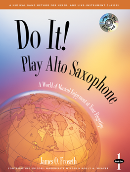 Do It Book 1 by Froseth J for Alto Saxophone (Bk and CD)