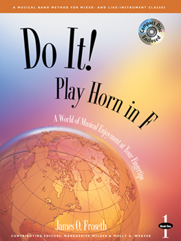 Do It Book 1 by Froseth J for F Horn (Bk and CD)