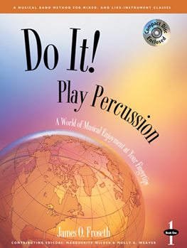 Do It Book 1 by Froseth J - Double Bk and Cd - for Percussion w/ Audio