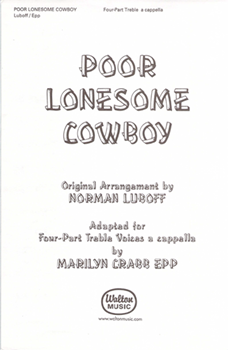 Poor Lonesome Cowboy (SSAA)
