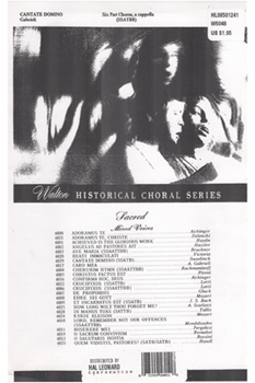 Cantate Domino (O, Sing Unto the Lord)