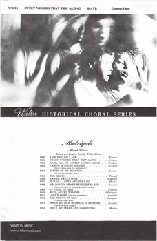 Sweet Nymphs That Trip Along by Greaves Terence - Ehret Walter - for SSATB