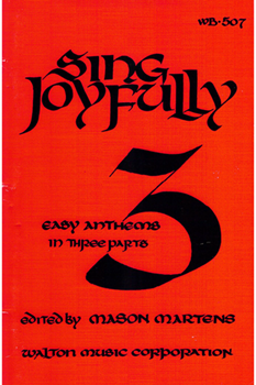 Sing Joyfully, Volume III