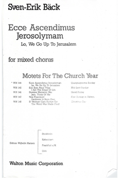 Ecce Ascendimus Jerosolymam (Lo, We Go Up to Jerusalem)