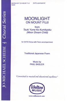Moonlight on Mount Fuji