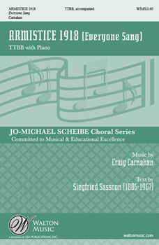 Armistice 1918 by Carnahan Craig for TTBB and Piano