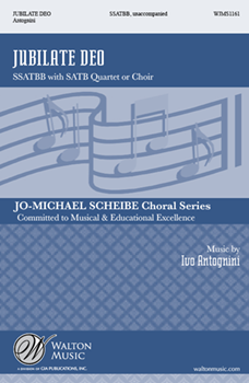 Jubilate Deo by Antognini Ivo for SSATBB