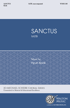 Sanctus - from Missa Brevis for Vocal Ensemble by Kook Hyun for SATB a cappella