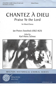 Chantez a Dieu (Praise Ye the Lord)