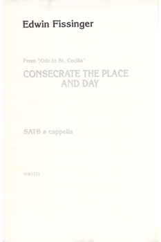 Consecrate the Place and Day