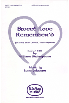 Sweet Love Remember'd