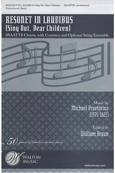 Resonet in laudibus (Sing Out, Dear Children) (Vocal Score)