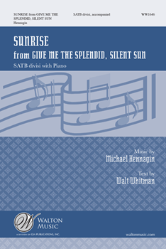 Sunrise by Hennagin Michael for SATB and Piano
