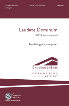 Laudate Dominum by Antognini Ivo for SATB divisi a cappella (Psalm 116 (117))