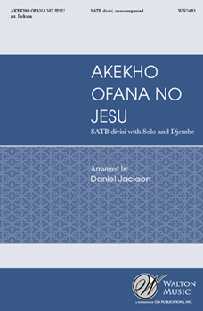 Akekho Ofana No Jesu by - Jackson Daniel - for SSAATTBB a cappella (South African Tradit)