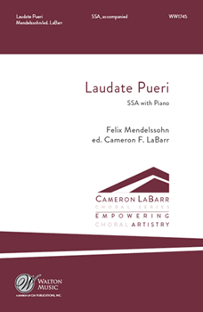 Laudate Pueri by Mendelssohn Felix for SSA and Piano