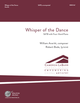 Whisper of the Dance - In homage to Langston Hughes by Averitt William Robert Bode for SATB and 4 Hand Piano