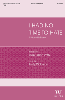 I had no time to hate (SSAA)