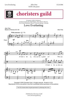 Love Everlasting by Pote Allen for SATB