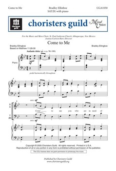 Come To Me by Ellingboe Bradley for Sat Sacred