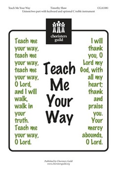 Teach Me Your Way by Shaw Timothy for 2-Part