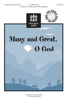 Many & Great O God by - Scott Mitzi - for Unison/2-Part