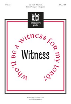 Witness by - Patterson Mark - for Unison/2-Part
