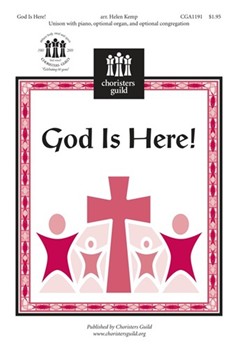 God Is Here by - Kemp Helen - for Unison