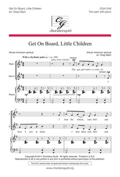 Get On Board Little Children by - Gilpin Greg - for 2-Part