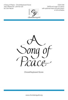 Song Of Peace by Sibelius Jean - Carl Johnnie - for SATB