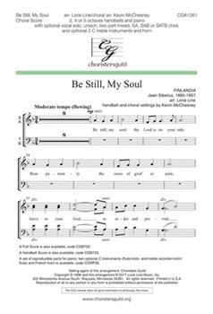 Be Still My Soul by - Line and McChesney - for SATB