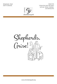 Shepherds Arise by Edwards Dan for Unison/2-Part