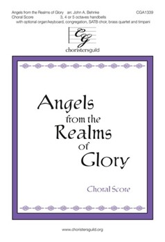 Angels from the Realms of Glory by - Behnke John A - for SATB