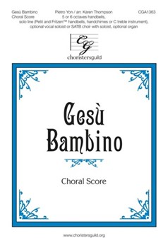 Gesu Bambino by Yon Pietro A - Thompson Karen - for SATB