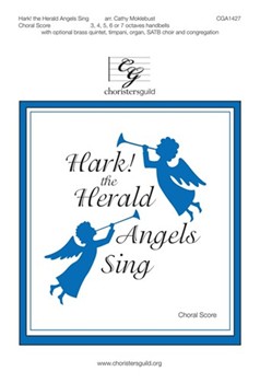 Hark The Herald Angels Sing by - Moklebust Cathy - for SATB