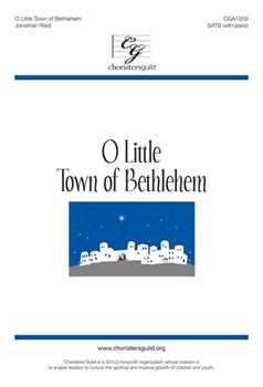 O Little Town of Bethlehem by Reid Jonathan Phillips Brooks for SATB and Piano
