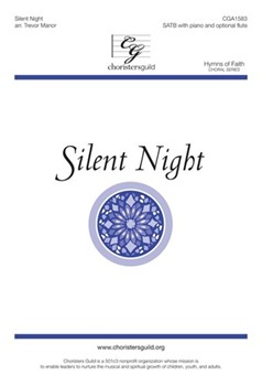 Silent Night by Gruber Franz - Manor Trevor - Mohr and Young for SATB and Piano