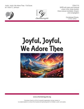 Joyful, Joyful, We Adore Thee (Full Score and Reproducible Parts) - SAT