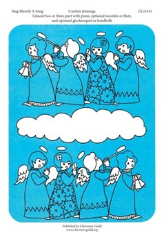 Sing Merrily A Song by Jennings for Unison/2-Part